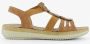 BLUE BOX dames sandalen cognac - Thumbnail 2