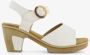 BLUE BOX dames sandalen wit - Thumbnail 2