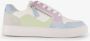 BLUE BOX dames sneakers wit pastel Uitneembare zool - Thumbnail 2