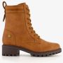 Blue Box dames veterboots cognac - Thumbnail 2