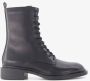 BLUE BOX dames veterboots zwart - Thumbnail 2