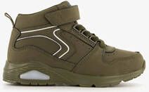 Blue Box hoge jongens sneakers donkergroen