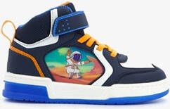 Blue Box hoge jongens sneakers met astronaut