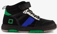 Blue Box hoge jongens sneakers zwart blauw