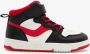 BLUE BOX hoge jongens sneakers zwart rood Uitneembare zool - Thumbnail 2