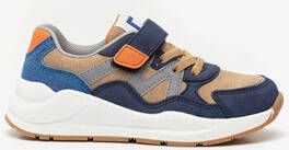 Blue Box jongens sneakers met blauw oranje details