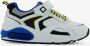 BLUE BOX jongens sneakers met gele details Wit Uitneembare zool - Thumbnail 2