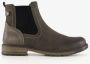 BLUE BOX leren heren chelsea boots grijs - Thumbnail 2