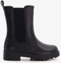 BLUE BOX meisjes chelsea boots zwart croco print Uitneembare zool - Thumbnail 2