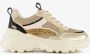 BLUE BOX meisjes dad sneakers beige goud - Thumbnail 2