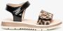 BLUE BOX meisjes sandalen met luipaardprint Bruin - Thumbnail 2