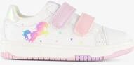 Blue Box meisjes sneakers met unicorns wit roze