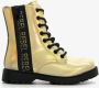 BLUE BOX meisjes veterboots goud zwart - Thumbnail 2