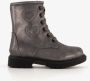 BLUE BOX meisjes veterboots met hartjes zilver - Thumbnail 2