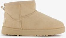 Braqeez gevoerde meisjes enkellaarsjes beige