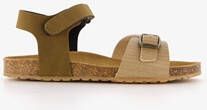 Braqeez leren jongens sandalen cognac