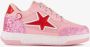 Breezy Rollers Kinder Sneakers met Wieltjes Glitter Roze Schoenen met wieltjes Rolschoenen - Thumbnail 2