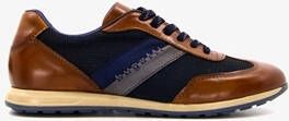 Bugatti leren heren sneakers cognac