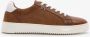 Cafe Moda leren heren sneakers Cognac Echt leer - Thumbnail 2