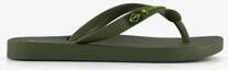 Copacabana kinder teenslippers kaki groen