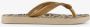 Copacabana vegan kinder teenslippers luipaardprint Goud - Thumbnail 2