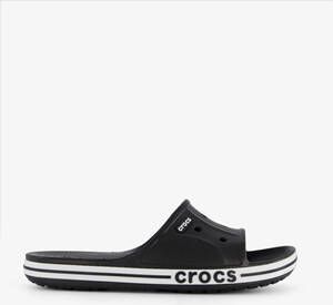 Crocs Bayaband Slide heren slippers zwart wit