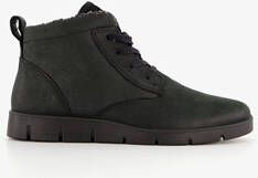 ECCO leren dames veterschoenen zwart
