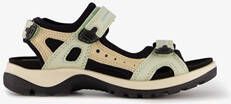 ECCO Offroad leren dames wandelsandalen beige