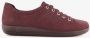 ECCO Soft 2.0 Classic leren dames sneakers rood Uitneembare zool - Thumbnail 2