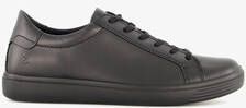 ECCO Soft Classic dames veterschoenen zwart