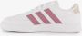 Adidas Breaknet 2.0 dames sneakers wit roze Uitneembare zool - Thumbnail 3