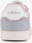Adidas Breaknet suede dames sneakers grijs wit Echt leer Uitneembare zool - Thumbnail 8