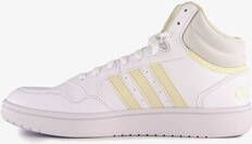 Adidas Hoops 3.0 Mid dames sneaker wit geel