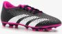 Adidas Predator Accuracy.4 Gras Kunstgras Voetbalschoenen (FxG) Kids Zwart Wit Roze - Thumbnail 14