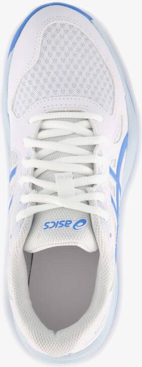 ASICS Upcourt 6 dames zaalschoenen wit blauw