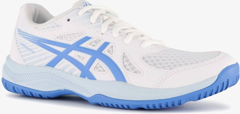ASICS Upcourt 6 dames zaalschoenen wit blauw