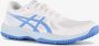 ASICS Upcourt 6 dames zaalschoenen wit blauw - Thumbnail 4