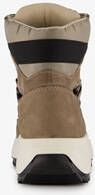 Be Mine leren dames veterboots beige zwart