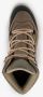 Be Mine leren dames veterboots beige zwart Uitneembare zool - Thumbnail 5