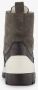 Be Mine leren dames veterboots grijs Uitneembare zool - Thumbnail 4