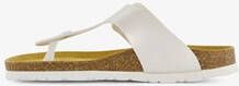 Bio Life dames teenslippers wit