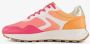 BLUE BOX dame sneakers beige fuchsia roze - Thumbnail 2