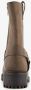 BLUE BOX dames biker boots bruin - Thumbnail 3