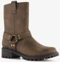 BLUE BOX dames biker boots bruin - Thumbnail 5