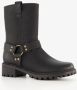 Blue Box dames biker boots zwart - Thumbnail 5