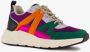 BLUE BOX dames dad sneakers Paars Uitneembare zool - Thumbnail 6