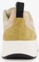 BLUE BOX dames dad sneakers groen beige Uitneembare zool - Thumbnail 4