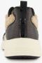 BLUE BOX dames dad sneakers met teddy detail Zwart Uitneembare zool - Thumbnail 4