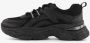 BLUE BOX dames dad sneakers zwart - Thumbnail 4