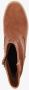 BLUE BOX dames enkellaarsjes cognac bruin - Thumbnail 4